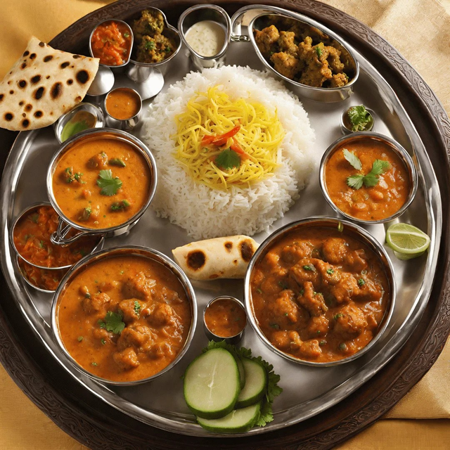 Meal for Two Mix Veg Platter with Kabab.