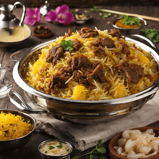 Dum Lamb Biryani