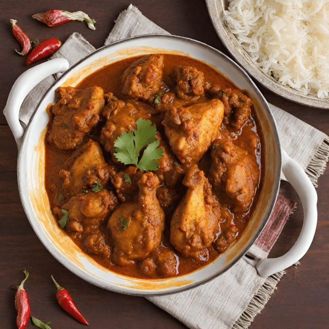 Chicken Vindaloo.