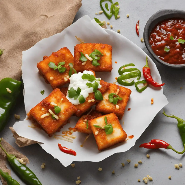 Crispy Chili Paneer.