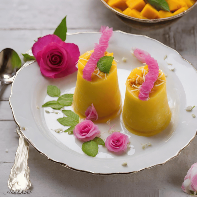 Mango Kulfi / Mango Kulfi Falooda.