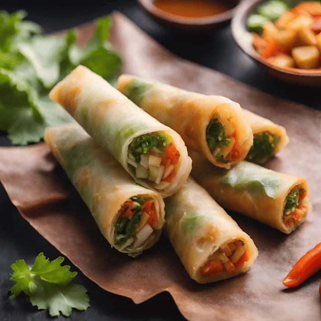 Vegetable Spring Roll.