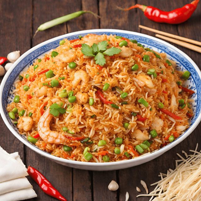 Schezwan Fried Rice.