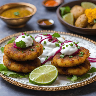 Aloo Tikki Chaat