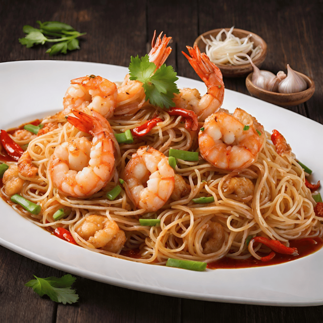 Chilli Garlic Shrimp.