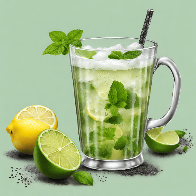 Fresh Lime Soda.