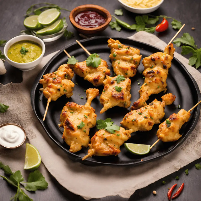 Chicken Malai Tikka.