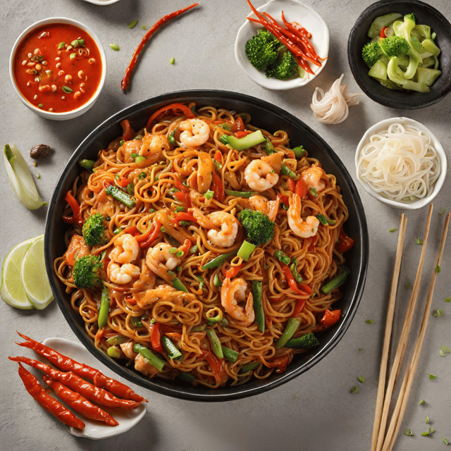 Schezwan Noodles.
