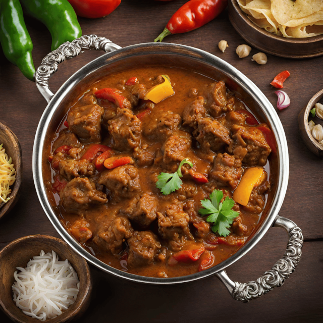 Kadai Lamb.