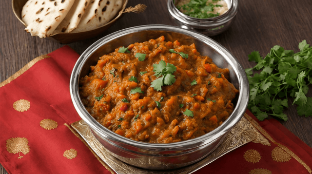 Baingan Bharta Amritsari.