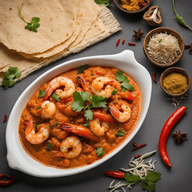 Shrimp Chilli Coconut Masala.