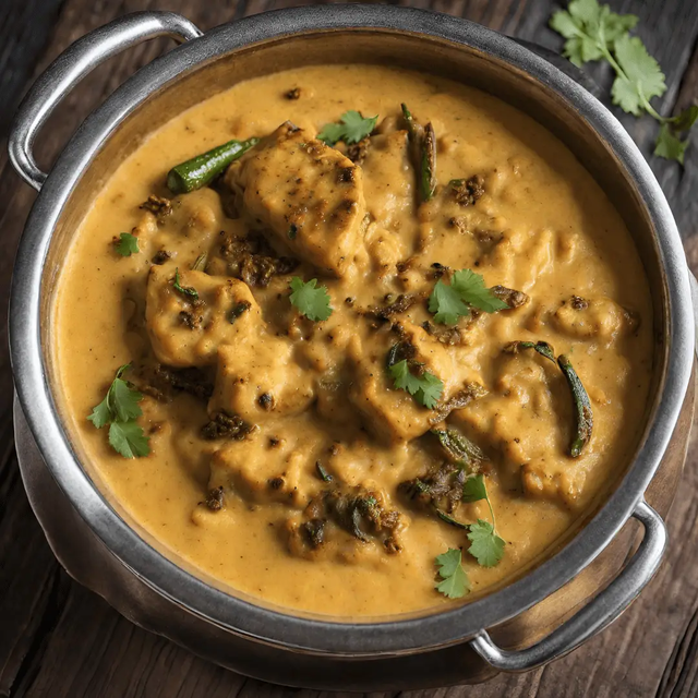 Achaari Malai Soya Chaap.
